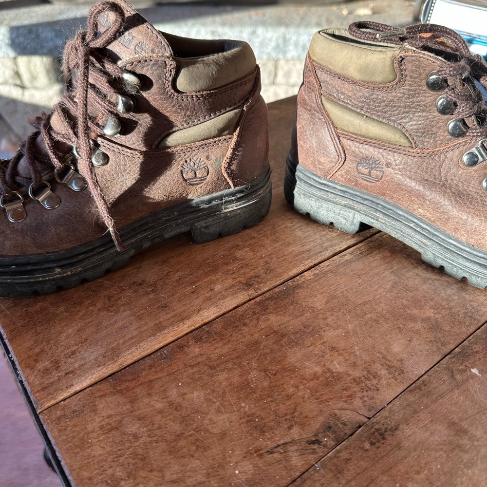 Timberland Brown Hiking Boots - Picture 2 of 5